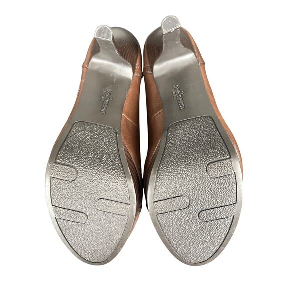 Fergalicious By Fergie Brown Lace-Up Heels Women's Size 10 - Picture 5 of 7